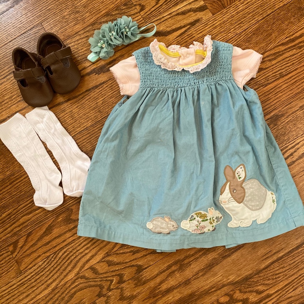 Baby Boden Easter Outfit